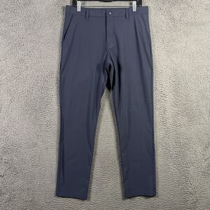 Rhone Pants Mens 32x29 Navy Blue Commuter Slim Fit Stretch Athleisure Casual